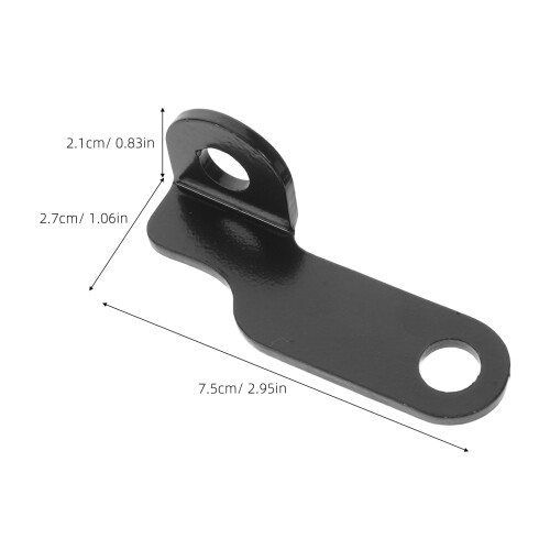 2Pcs Motorcycle Signal Light Mounting Brackets Metal Safe Visibility 1