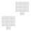 Durable White Self Adhesive Numbers for Car Doors and Mailboxes 2