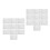 Durable White Self Adhesive Numbers for Car Doors and Mailboxes 6