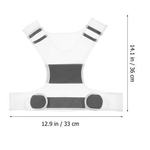 Gilet De Réfléchissant Polyester Course À Pied Cyclisme 1