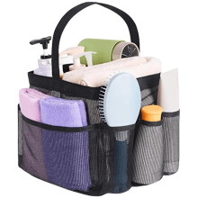 Mesh Shower Caddy with Handle, Quick Dry Large Capacity Shower Organizer Tote for Dorm Gym Beach