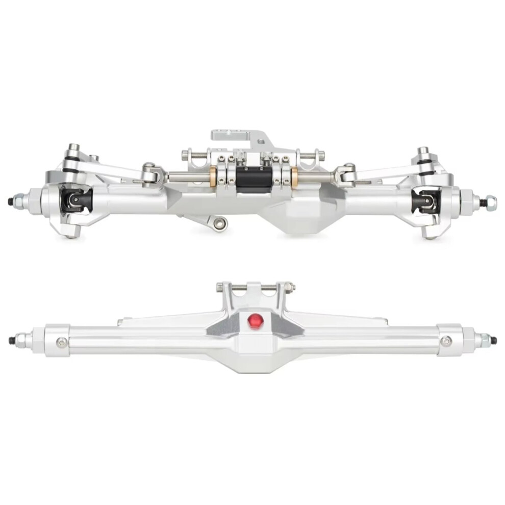 Rc Crawler Metal Axles For Vanquish H10 1/10 Car, Durable Aluminum Steel Front And Rear Axle Set 9351714543002