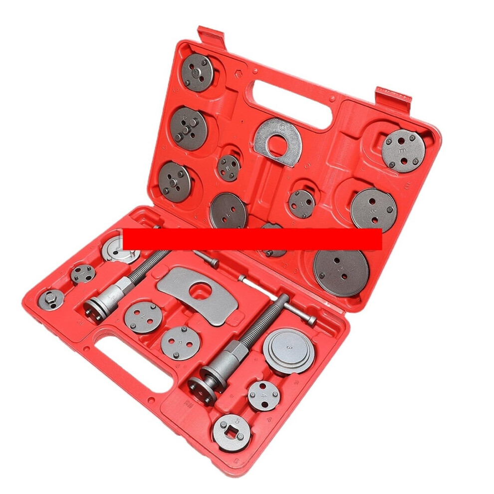 Brake Caliper Wind Back Tool Kit, Magnetic Dual Spindle Disc Brake Piston Compressor Set For Multi Vehicle Use 9771547917922