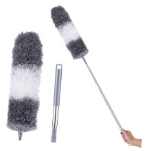 Ceiling Fan Duster Extendable Microfiber Brush for Hard to Reach Areas Wet Dry Dual Mode Cleaning