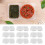 20pcs 2-Compartment Condiment Leak-Proof Clear Lid 2