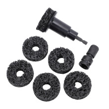 Wheel Hub Resurfacing Kit for Drill and Wrench, Efficient Surface Restoration and Rust Removal