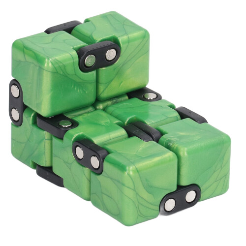 Infinite Flipping Puzzle Toy Green Plastic