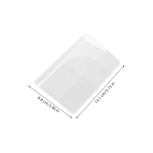 5pcs Clear Waterproof Passport Holder Cover Set for Travel with MultiDocument Organizer 1