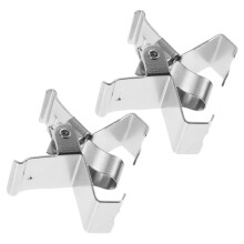 2pcs Stainless Steel Canvas Clips and Wet Canvas Holder for Oil Painting with Stable Drying Support