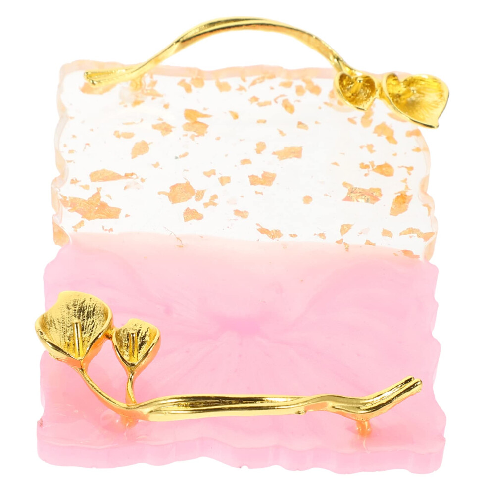 Nail Art Display Palette Resin Mixing Tray for Gel Polish, Durable Easy Clean Manicure Board