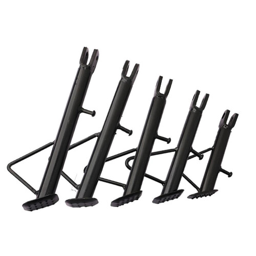 (22cm) ATV Motorcycle Kickstand Side Support Stand Adjustable Holder Set Foot Bracket 2