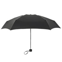 Travel Umbrella for Women Black Compact Folding Design Lightweight Waterproof and AntiUV