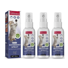 (3pcs) PurrShield Anti Cat Scratch Spray, Pet-Safe Formula, Citrus cat Deterrent Spray