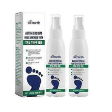 (2pcs) 1/2/3x Foot Sanitizer Spray with Tea Tree Oil, Tea Tree Oil Foot Spray