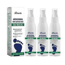 (3pcs) 1/2/3x Foot Sanitizer Spray with Tea Tree Oil, Tea Tree Oil Foot Spray