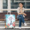 Floral Luggage Cover for 1822 Inch Suitcase, Stretchable Suitcase Protector with Full Coverage and Easy Handle Access 2