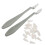 Blending Tools Set with Replaceable Sponge Pads for Sketching and Drawing, Ergonomic Grip Stumps and Erasers 1