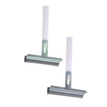 2pcs Window Cleaning Squeegee Set, 3in1 Glass Cleaner Tool with Ergonomic Grip for Car and Home
