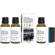 (3pcs) Plastic Parts Crystalline Coating Plastic Parts Crystal Coating For Car Plastic