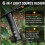 (black) 6-in-1 Flashlight with White&Green Light and Side Light,Working Flashlight 2