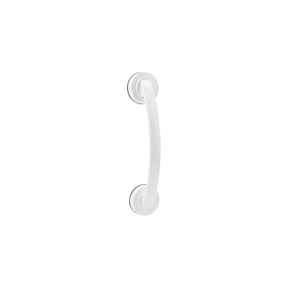 White Bathroom Grab Bar For Elderly, Wall Mounted Shower Safety Handrail With NonâSlip Ergonomic Grip