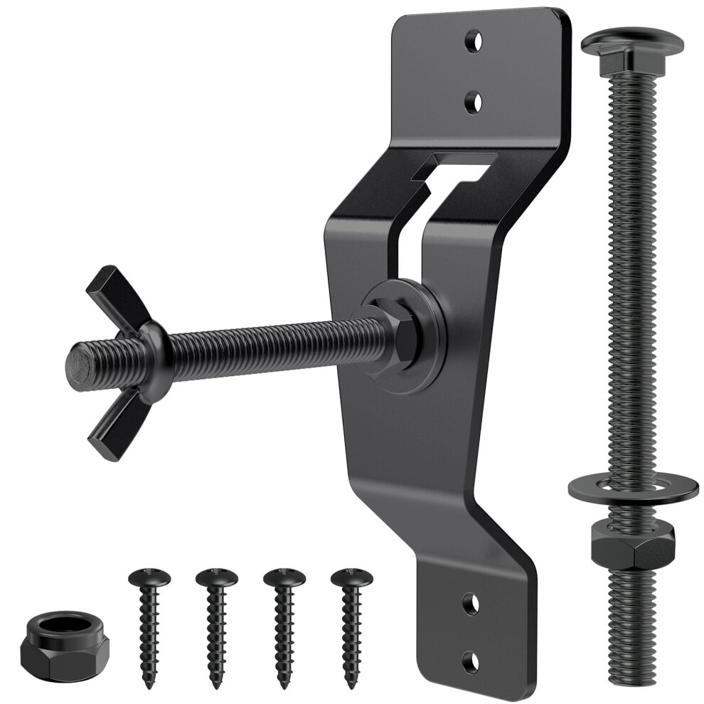 Trailer Spare Tire Carrier Wall Mount For Enclosed Trailer, Heavy Duty Zinc Plated Bracket, 110Lbs Load 9351714544344
