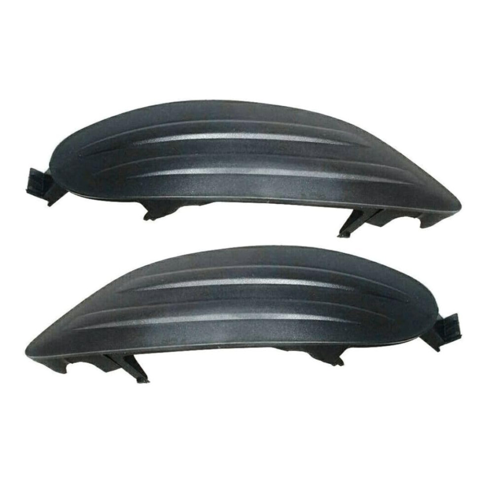 Fog Covers For Toyota Corolla 20052008 Ce Le S Xrs Plastic Pair, Factorystyle Front Restoration Light/Black 9351714544443