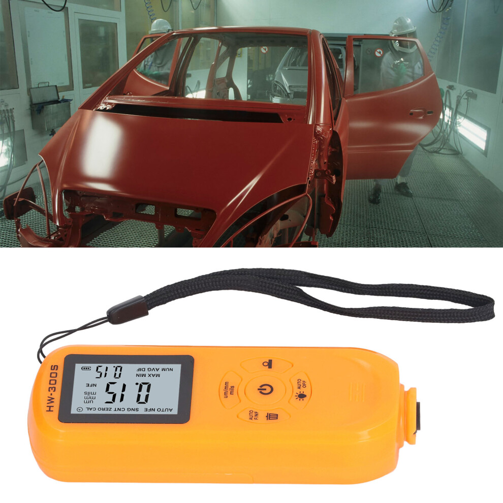 Coating Thickness Gauge 0-2000Um Orange Abs 4651393710098