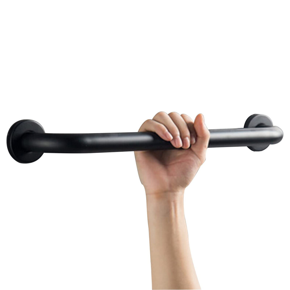 Grab Bar 30Cm Black, Stainless Steel Shower Grab Rail For Elderly, 200Kg Load, Corrosion Resistant 9073542066187