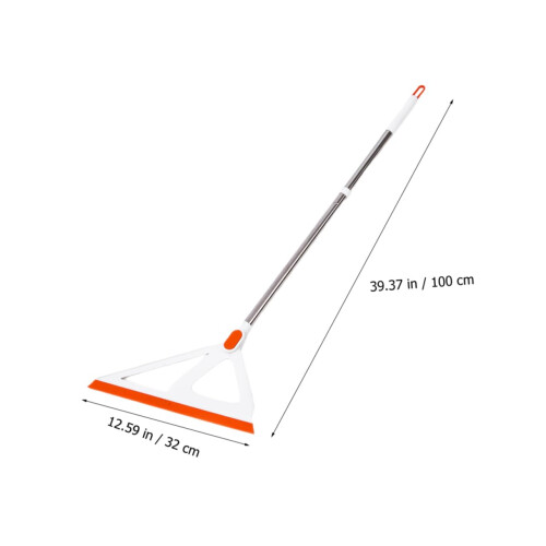 Silicone Floor Squeegee for Tile and Concrete, Fast Water Removal, MultiSurface Use 2