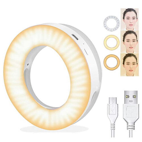 (white) Kitchen Utensils Gadgets Selfie Light Led Ring Light Selfie Smartphone Light Selfie Auxiliary Light 1