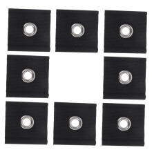 8pcs Heavy Duty RV Awning Hooks PVC Coated Fasteners for Secure Attachment and Easy Installation