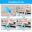 Sock Aid Device with Easy Pull Cord, No Bending Design Sock Helper for Seniors and Limited Mobility 4