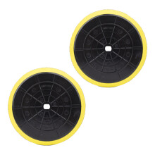 2Pcs 150mm Plastic Wax Polishing Pad Suitable For-2 piece set