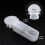 Thumb Shape Bowl Cage Accessory for Parrots and-White 4