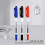 3Pcs Erasable Whiteboard Marker Double Ended-Mixed colors 5