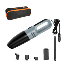Car Vacuum Cleaner 120W 8000Pa Suction Wet Dry DualUse Handheld Vacuum for Home and Car Cleaning Gray