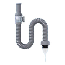 Sink Drain Strainer with AntiClog Filtration and Odor Reduction, Easy Installation Stainless Steel Assembly