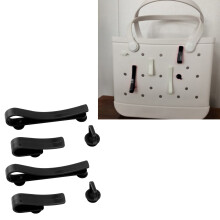 Plastic Beach Black ABS Hooks for Bogg Bags - 30 g