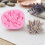 Efficient Silicone Flower Molds Suitable For Home Decors-Pink 6