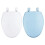 Thickened V Shape Toilet Seat Cover Soft Comfortable-White 2
