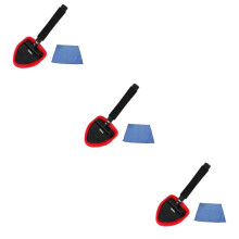 3 Pieces Extendable Car Wash Brush Kit with 360 Rotating Microfiber Head and Corner Reach Design
