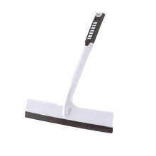 Floor and Window Squeegee Set for Home Cleaning, Ergonomic Handle, Reusable Microfiber Pads