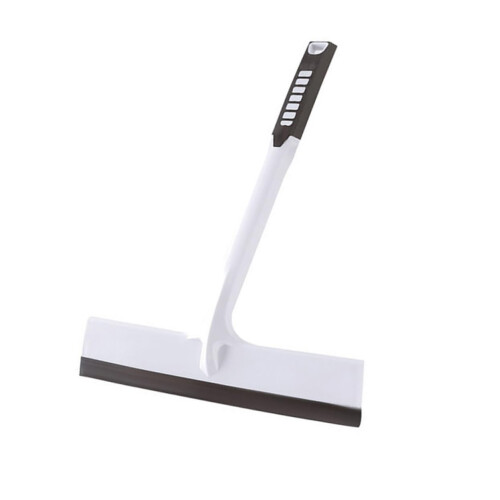 Floor and Window Squeegee Set for Home Cleaning, Ergonomic Handle, Reusable Microfiber Pads