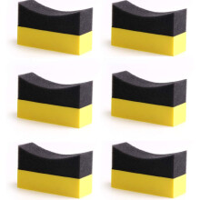 Car Polishing Pad Reusable Sponge for Precision Detailing and Car Wax Applicator Small Paint Care