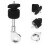3pcs Cymbal Stacker Mount Attachment with Shock‑Absorbing and Gearless Angle Adjustment Drum Hardware 4