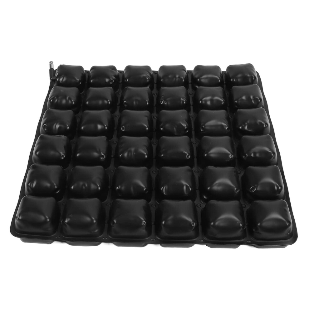 Inflatable Seat Cushion for Wheelchair and Car, 3D Air Cell Pressure Relief Cushion with Adjustable Firmness