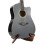 Yellow Portable Removable Guitar and Ukulele Stand with Compact Design and Secure Support 2