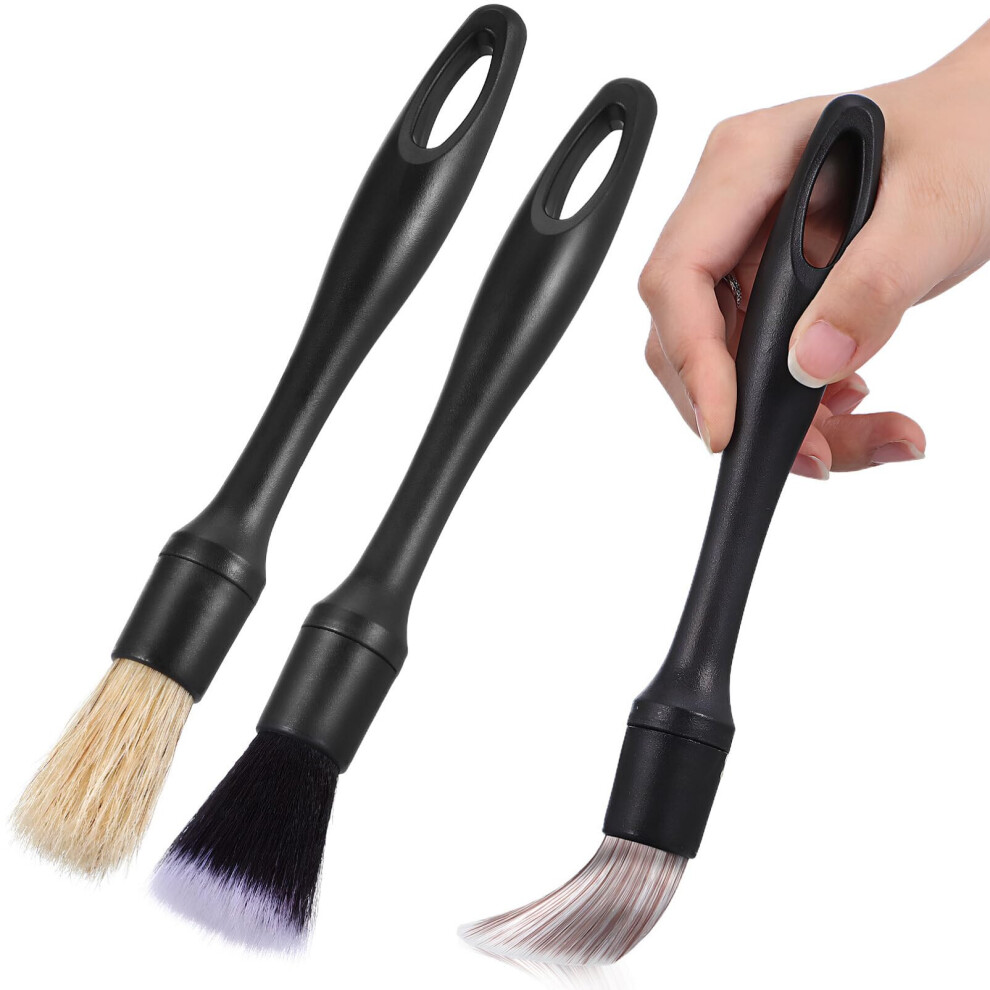 Car Detailing Brush Set 3Â¯Pack Â NonâScratch Soft Detail Brushes For Car Interiorâ¯Andâ¯Exteriorâ¯Wheelsâ¯Vents 9351714545297