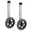 5 Inch Walker Replacement Wheels, Universal Fit with Smooth Rolling and 7Level Height Adjustment 1